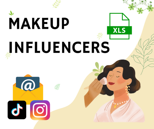 Makeup Influencers Email List